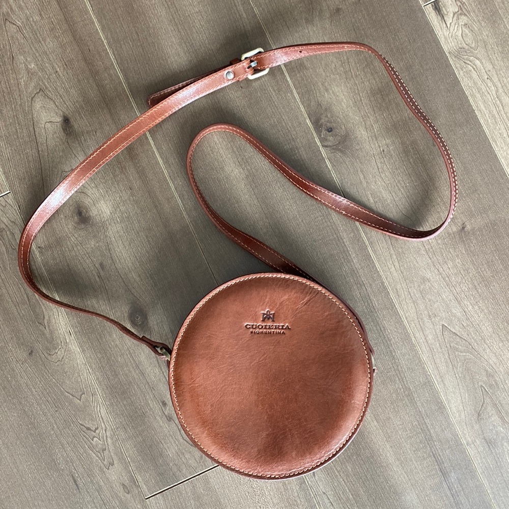 Cuoieria Fiorentina round crossbody bag
